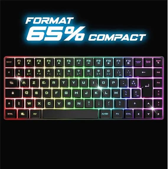 کیبورد گیمینگ ELITE-K70 با نور RGB — تصویر ۵