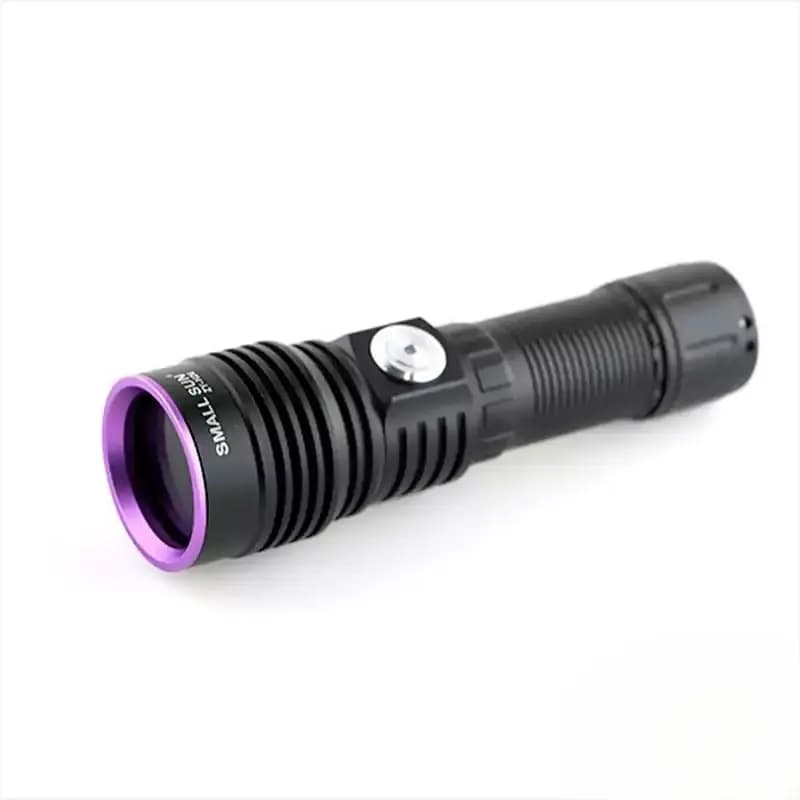 چراغ قوه UV فرابنفش اسمال سان مدل ZY-H26 با طول موج 365 نانومتر و توان 80 وات