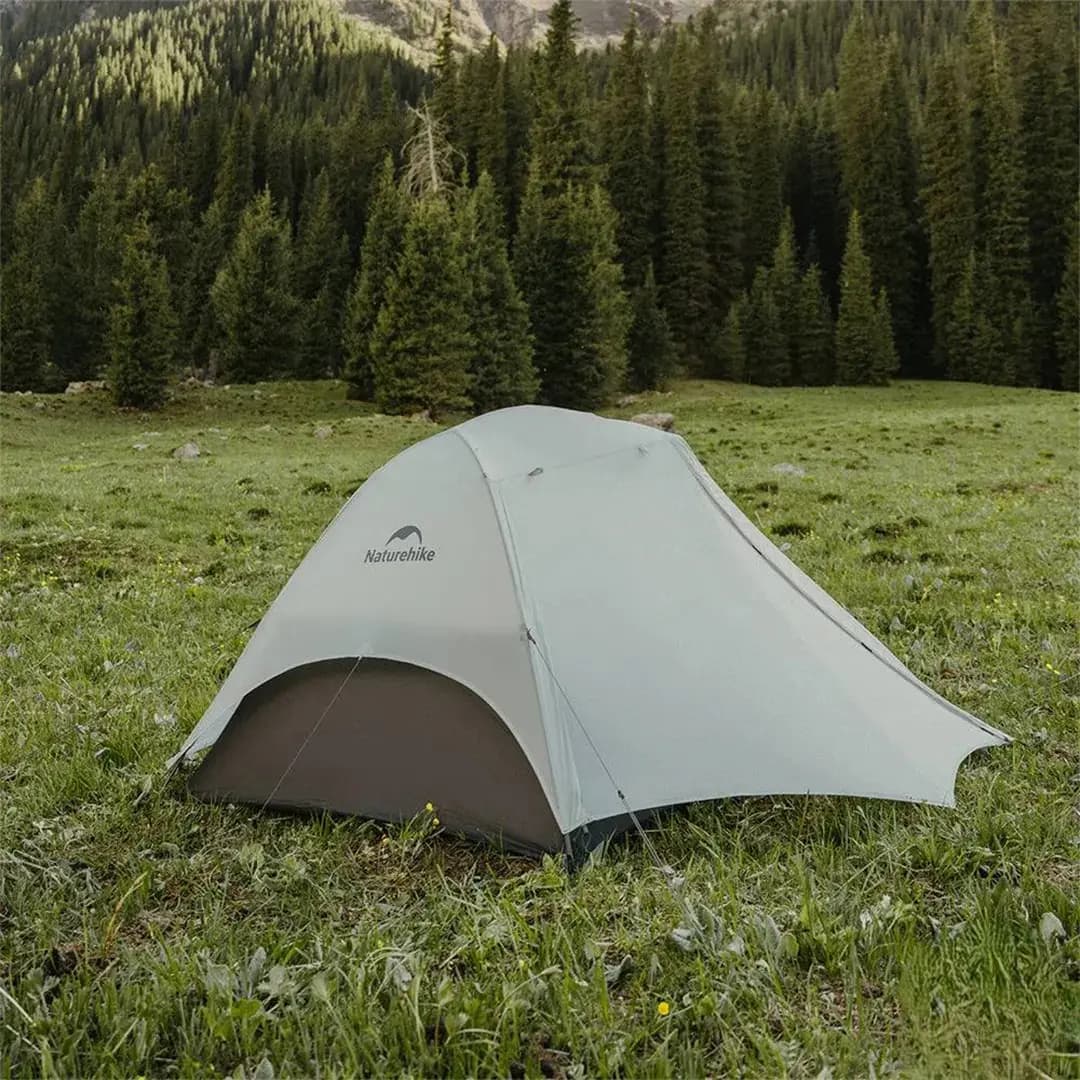 چادر دو نفره نیچرهایک مدل CNK2450WS022 سبک و ضدآب با نایلون 15D سیلیکونی — تصویر ۳