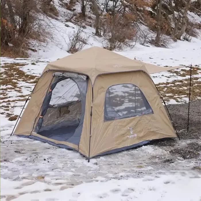 چادر مسافرتی 8 نفره اتوماتیک پکینیو ( کله گاوی ) مدل PKN-C1022 — تصویر ۹