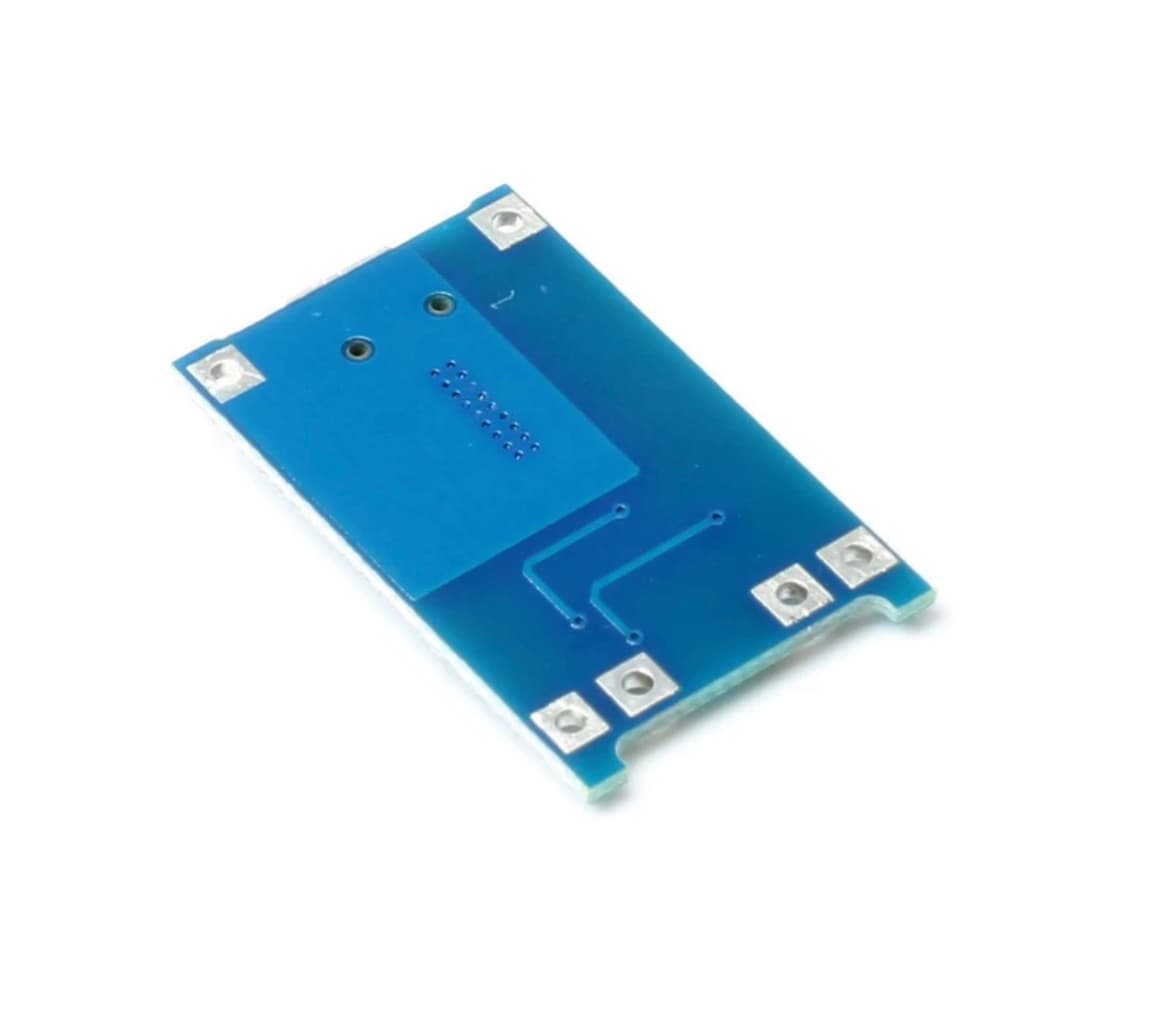 ماژول محافظ شارژ باتری لیتیومی TP4056 با پورت میکرو USB — تصویر ۲
