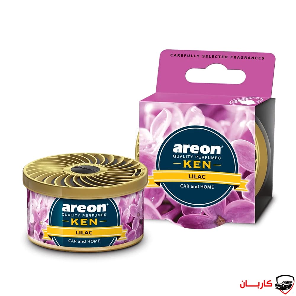 خوشبوکننده خودرو آرئون کن رایحه گل یاس بنفش – Lilac — تصویر ۲