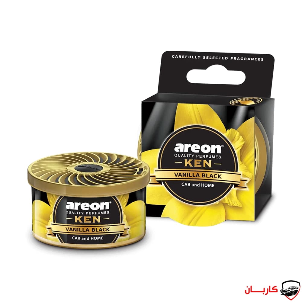 خوشبوکننده خودرو آرئون کن رایحه وانیل بلک – Vanilla Black — تصویر ۲