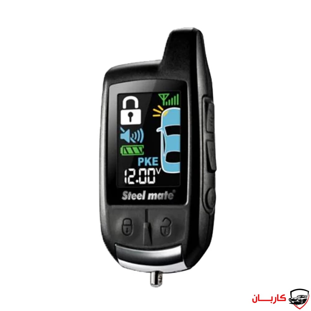 دزدگیر تصویری استیل‌میت PKE-888E – دو ریموت — تصویر ۲