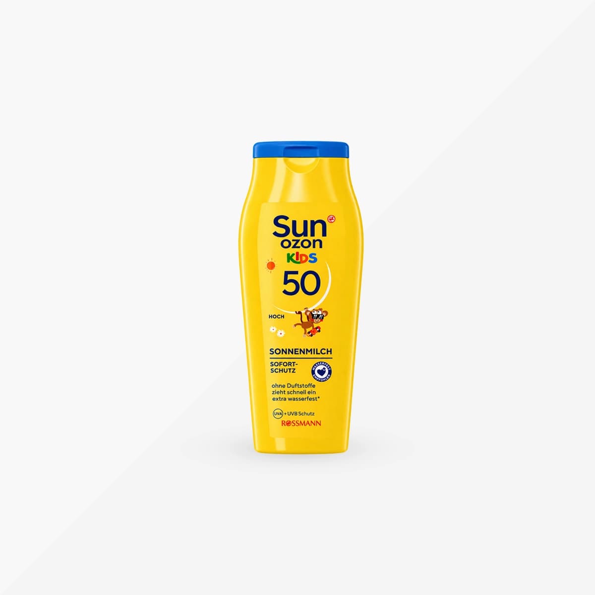 ضدآفتاب کودک سان اوزون SPF50 ضدآب و ضدشن