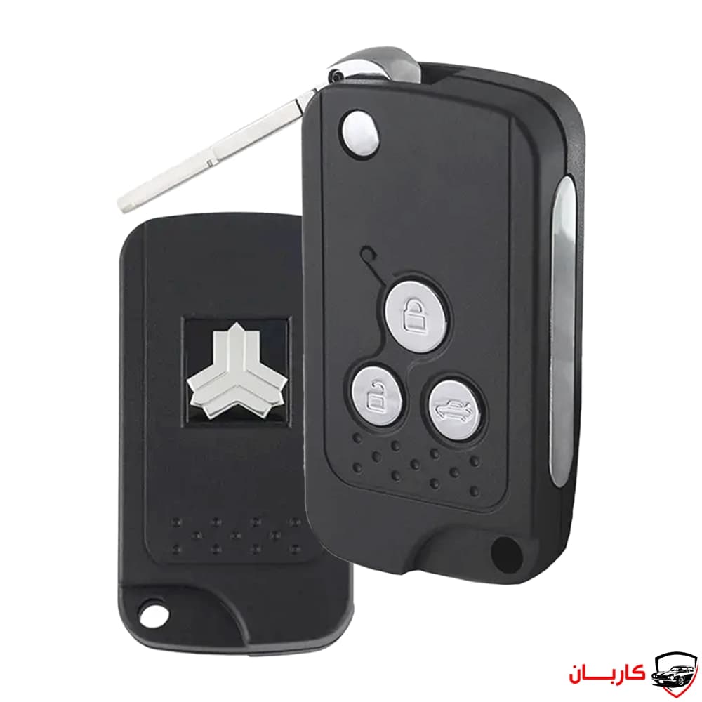 قاب ریموت فابریک‌ خودرو پراید 132 تاشو (خارجی) — تصویر ۳