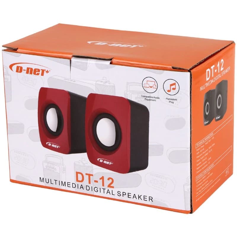 اسپیکر دسکتاپ دی نت DT-12 — تصویر ۲