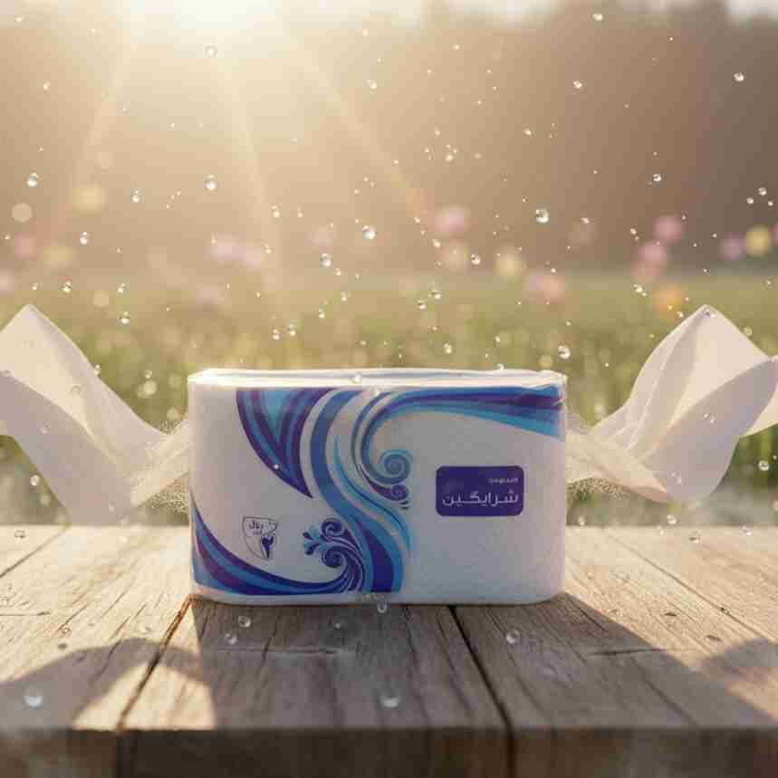 دستمال توالت 2 رول شرایگین — تصویر ۴