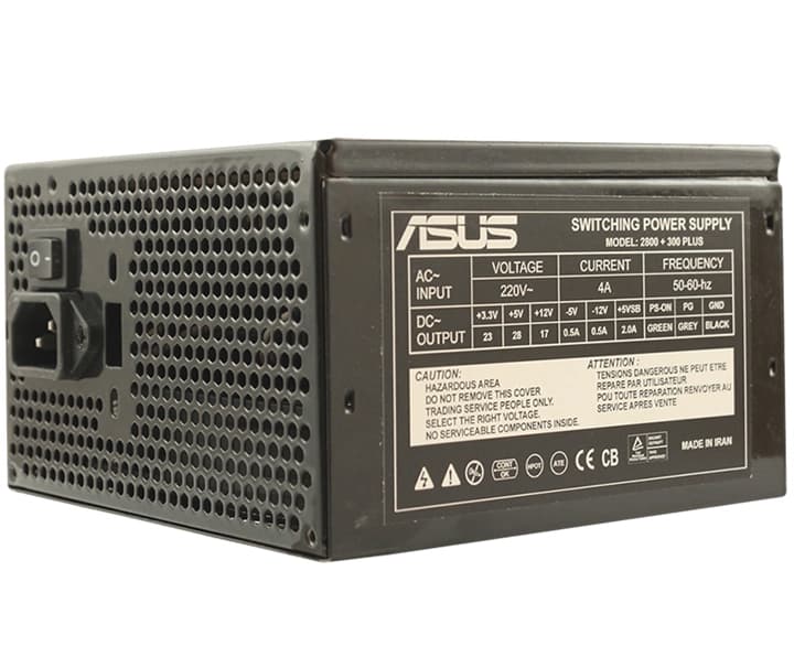 پاور ایسوس ASUS مدل 2800+300PLUS استوک — تصویر ۲