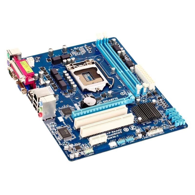 مادربرد گیگابایت GA-H61M-S2P Rev. 2.1 استوک | DDR3 و LGA1155 — تصویر ۳