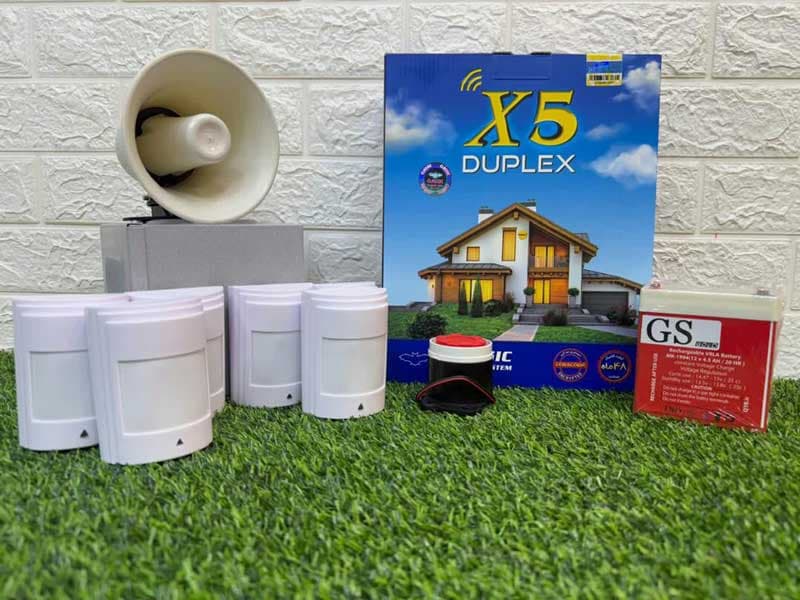 دزدگیرکلاسیک x5 سیم کارتی 6 عدد چشم