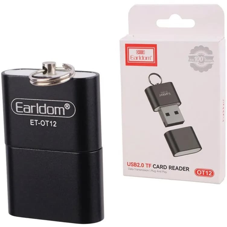 رم ریدر ارلدام مدل ET-OT12 | کارت خوان Micro SD USB 2.0 — تصویر ۳