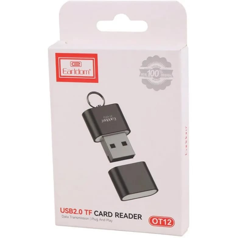 رم ریدر ارلدام مدل ET-OT12 | کارت خوان Micro SD USB 2.0 — تصویر ۴