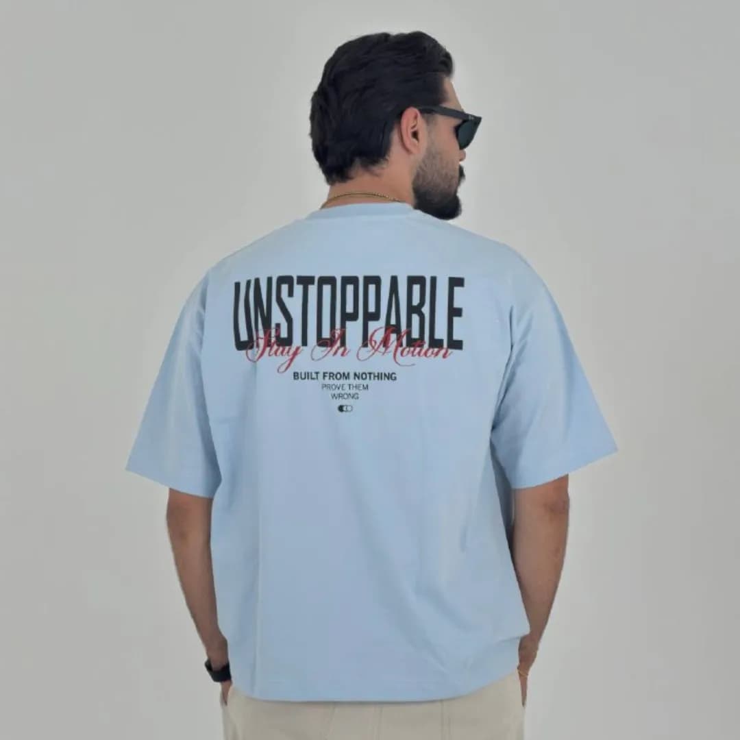 تیشرت باکسی UNSTOPPABLE مردانه TS-19 — تصویر ۲