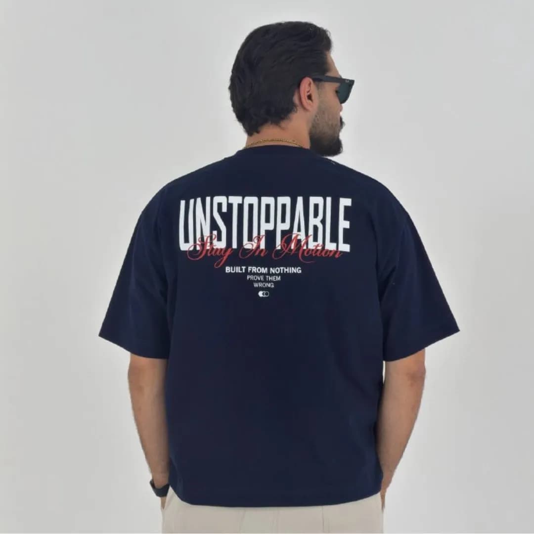 تیشرت باکسی UNSTOPPABLE مردانه TS-19 — تصویر ۵