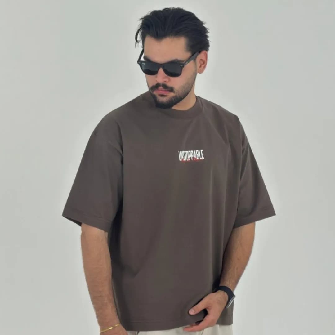 تیشرت باکسی UNSTOPPABLE مردانه TS-19 — تصویر ۴