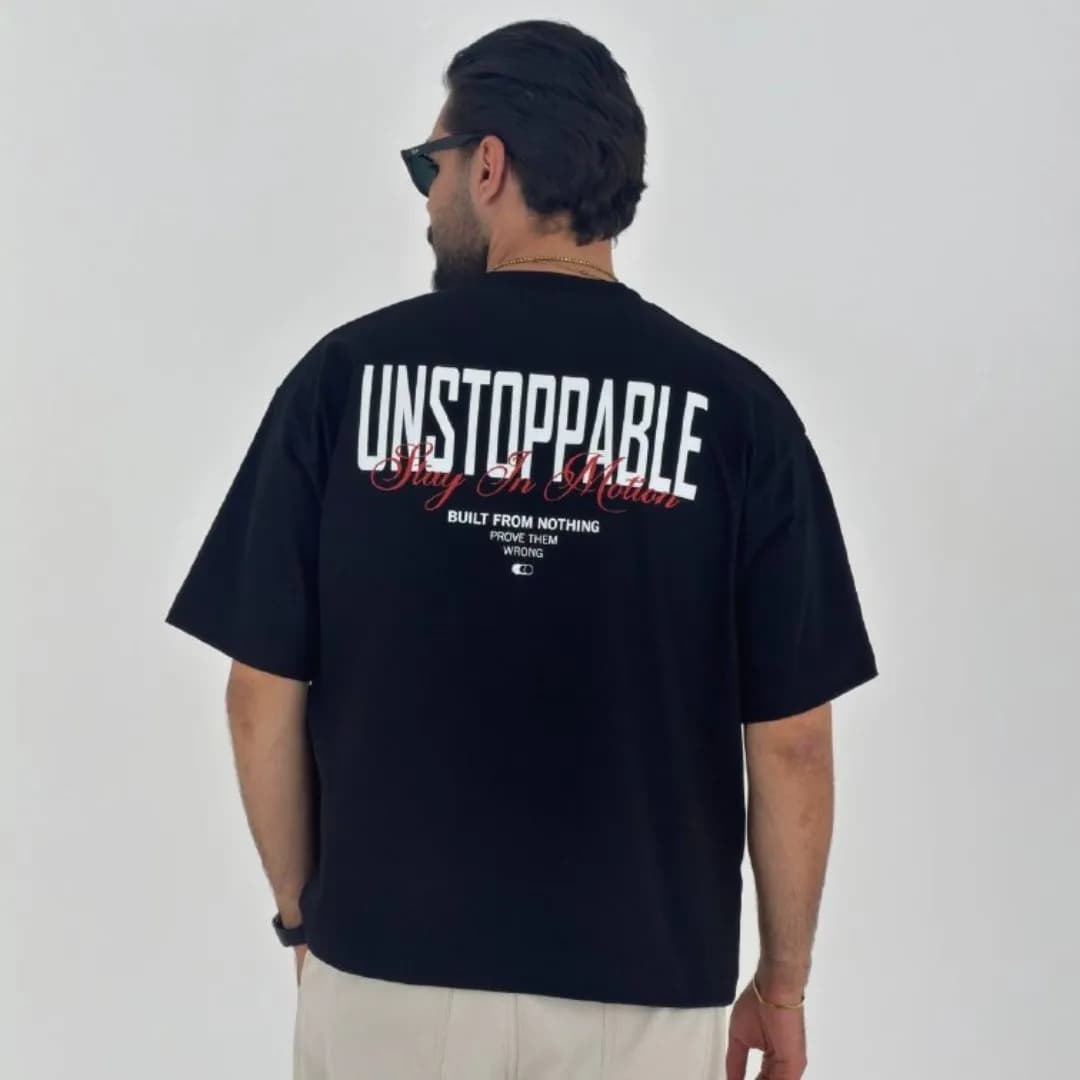 تیشرت باکسی UNSTOPPABLE مردانه TS-19 — تصویر ۷