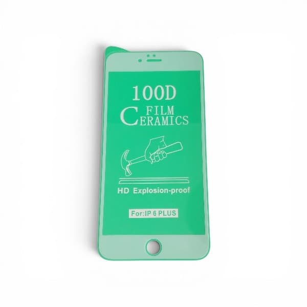 گلس سرامیکی آیفون 6 پلاس سفید | Ceramic Screen Protector for iPhone 6 Plus — تصویر ۲