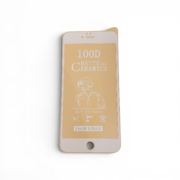 گلس سرامیکی آیفون 6 پلاس سفید | Ceramic Screen Protector for iPhone 6 Plus — تصویر ۳