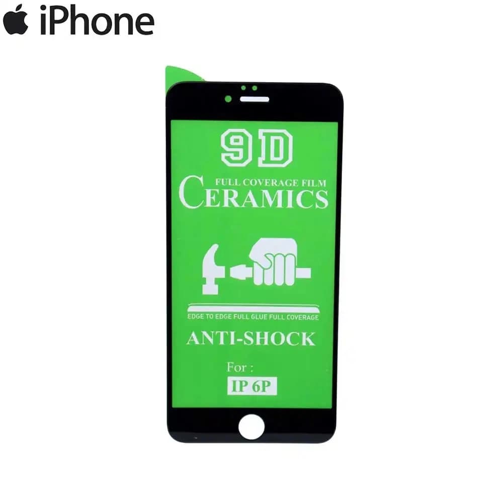 گلس سرامیکی آیفون 6 مشکی | Ceramic Screen Protector for iPhone 6 — تصویر ۲
