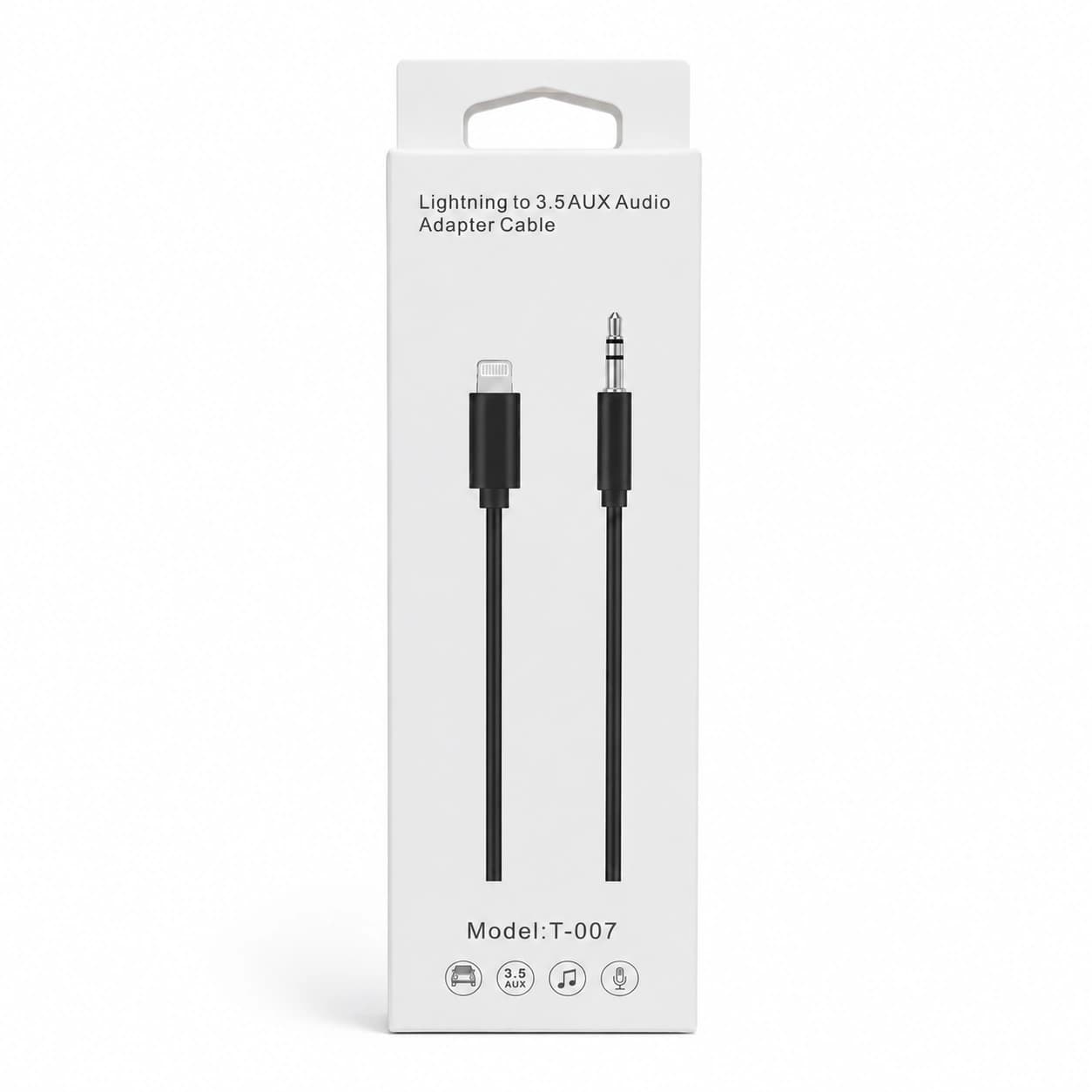 کابل lightning to 3.5 aux برند اپل — تصویر ۷