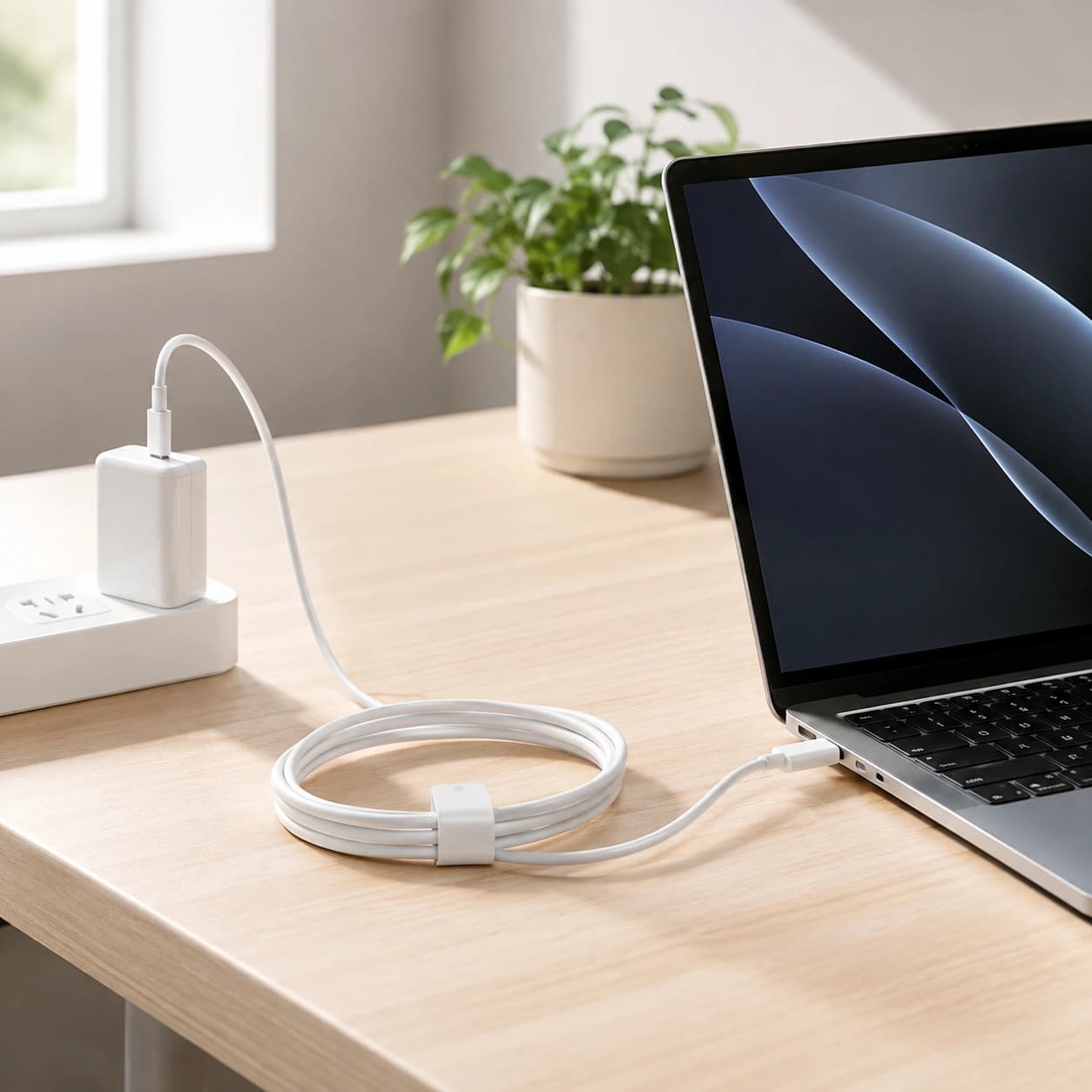 کابلc to cآیفون 60 وات یک متری — تصویر ۵