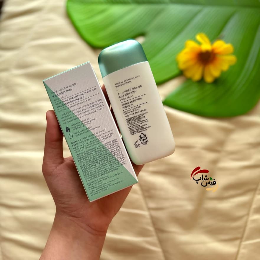 ضدآفتاب اسنس شیری میشا حجم 70 میل — تصویر ۲