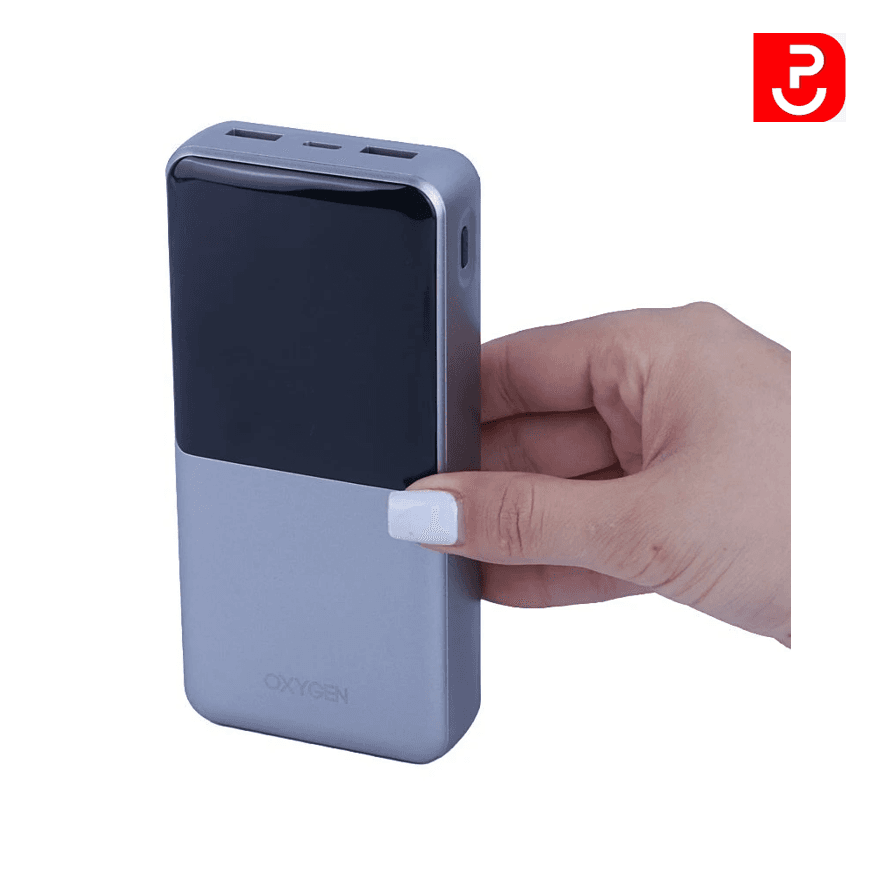 پاوربانک 20 هزار فست شارژ اکسیژن 22.5W مدل OX-130 (پرداخت قسطی)