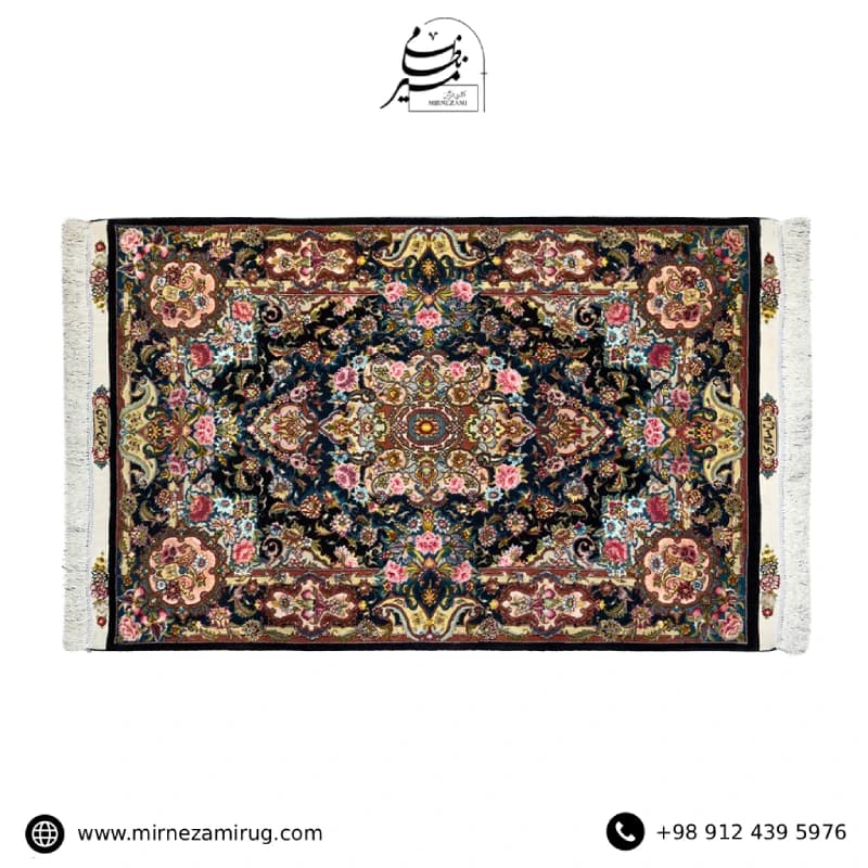 فرش دستباف یک و نیم‌ متری سالاری تبریز — تصویر ۵