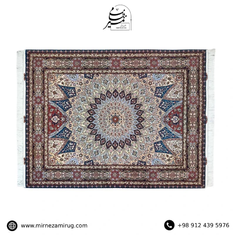 فرش دستباف سه متری گنبد تبریز