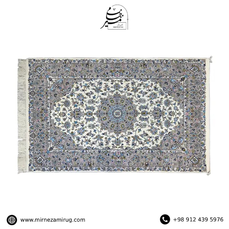 فرش دستباف جفت سه متری کاشان