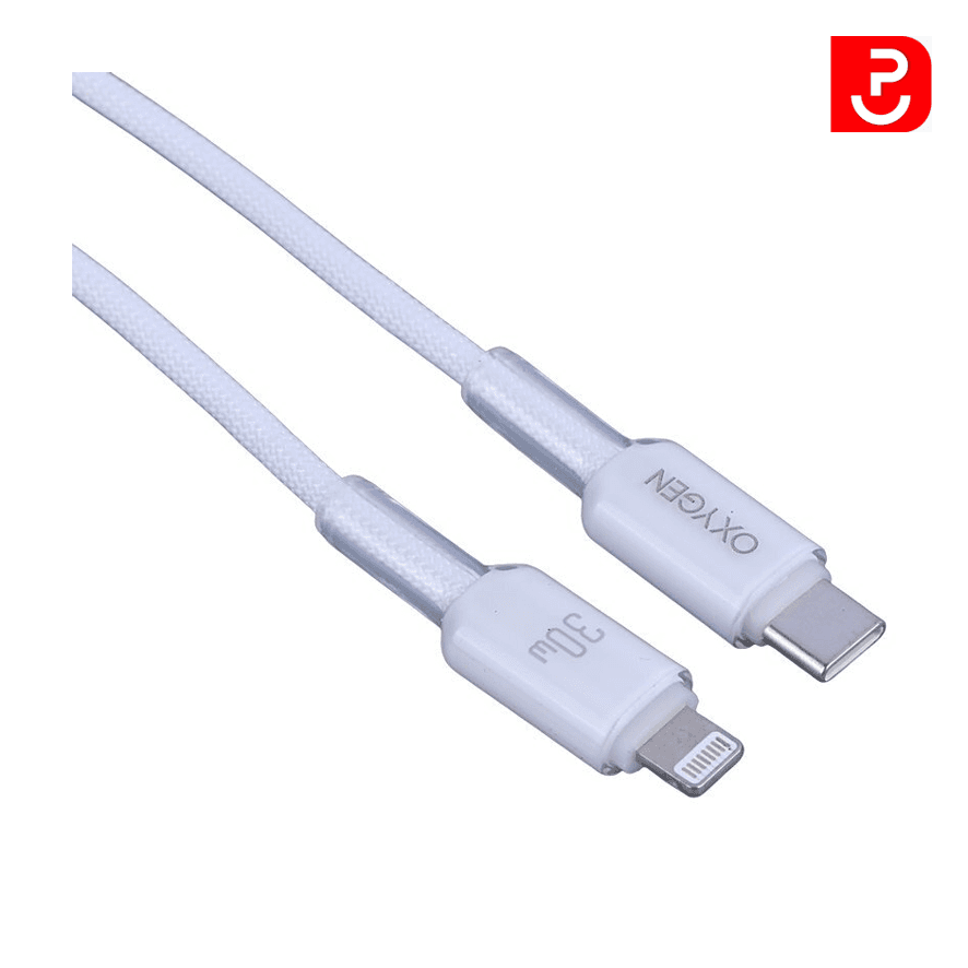 کابل تایپ سی – لایتینینگ فست شارژ اکسیژن 30W مدل LX-23 اورجینال — تصویر ۴