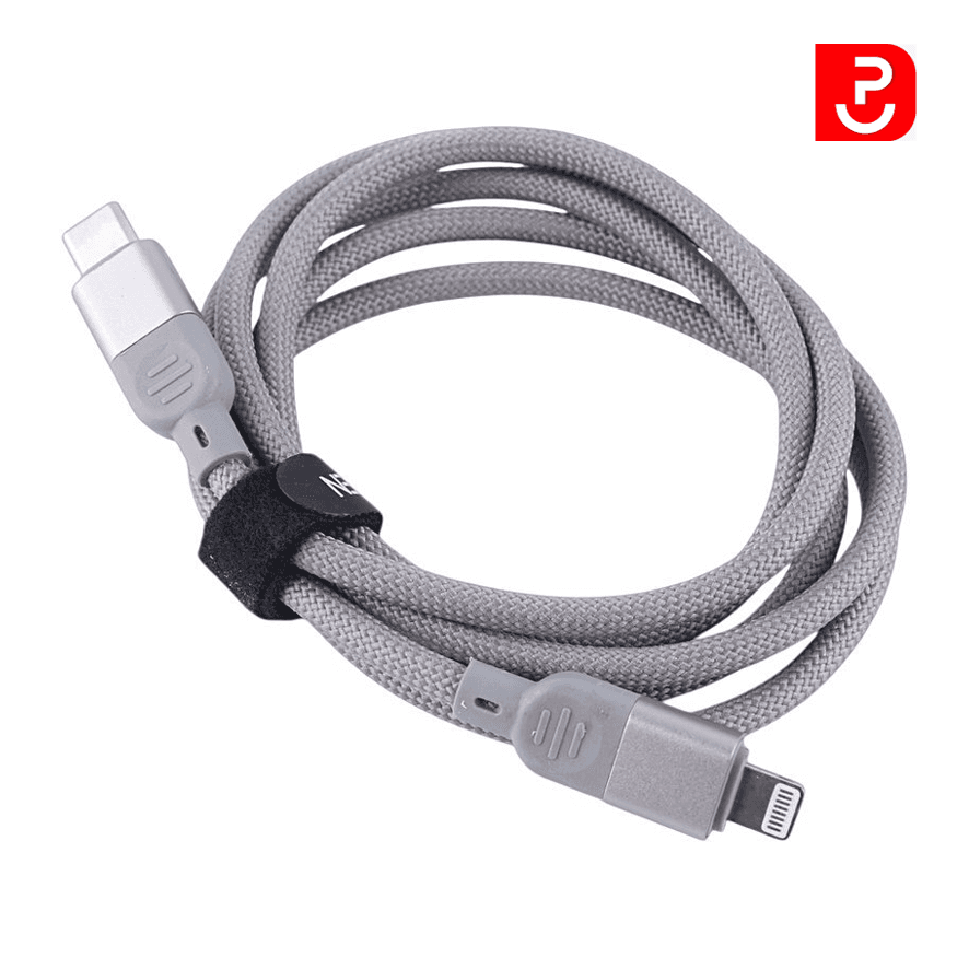 کابل تایپ سی – لایتینینگ فست شارژ اکسیژن 30W مدل LX-23 اورجینال — تصویر ۲