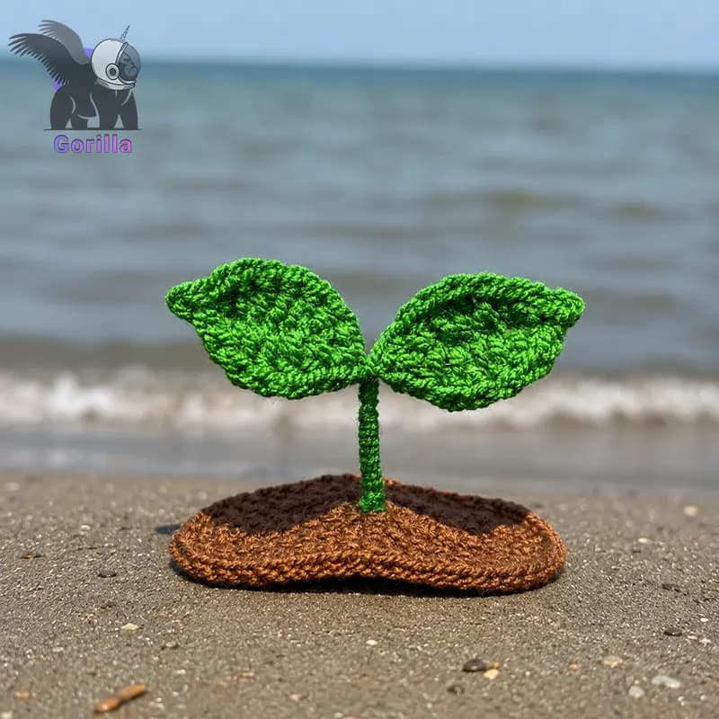 گیره مو جوانه مدل بافت