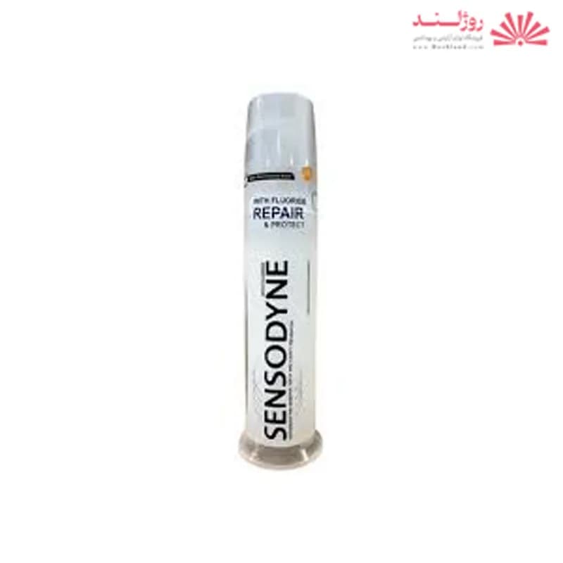 خمیر دندان پمپی سنسوداین مدل REPAIR & PROTECT حجم 100 میل