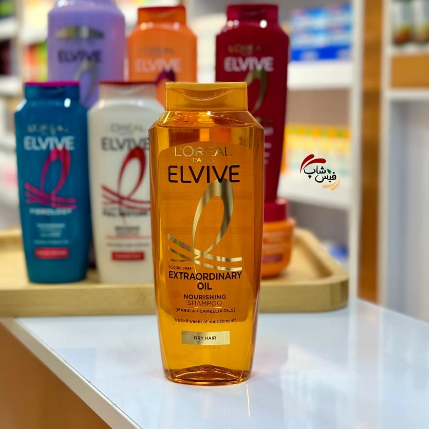 شامپو لورال Loreal موهای خشک مدل EXTRAORDINARY OIL حجم 700 میل (اصل فرانسه )