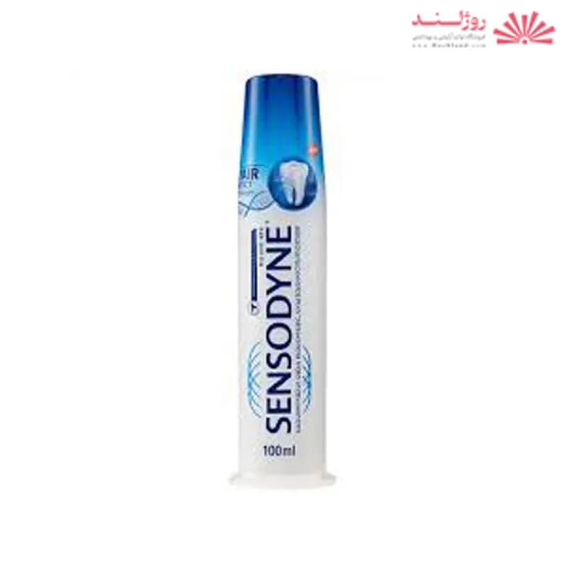 خمیر دندان پمپی سنسوداین مدل Repair & Protect ترمیم و محافظت حجم 100 میل