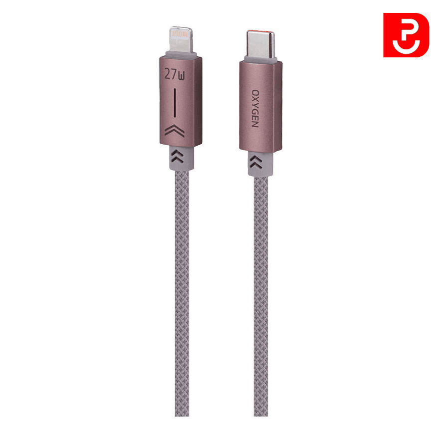 کابل تایپ سی – لایتینینگ فست شارژ اکسیژن 27W مدل LX-47 اورجینال — تصویر ۲