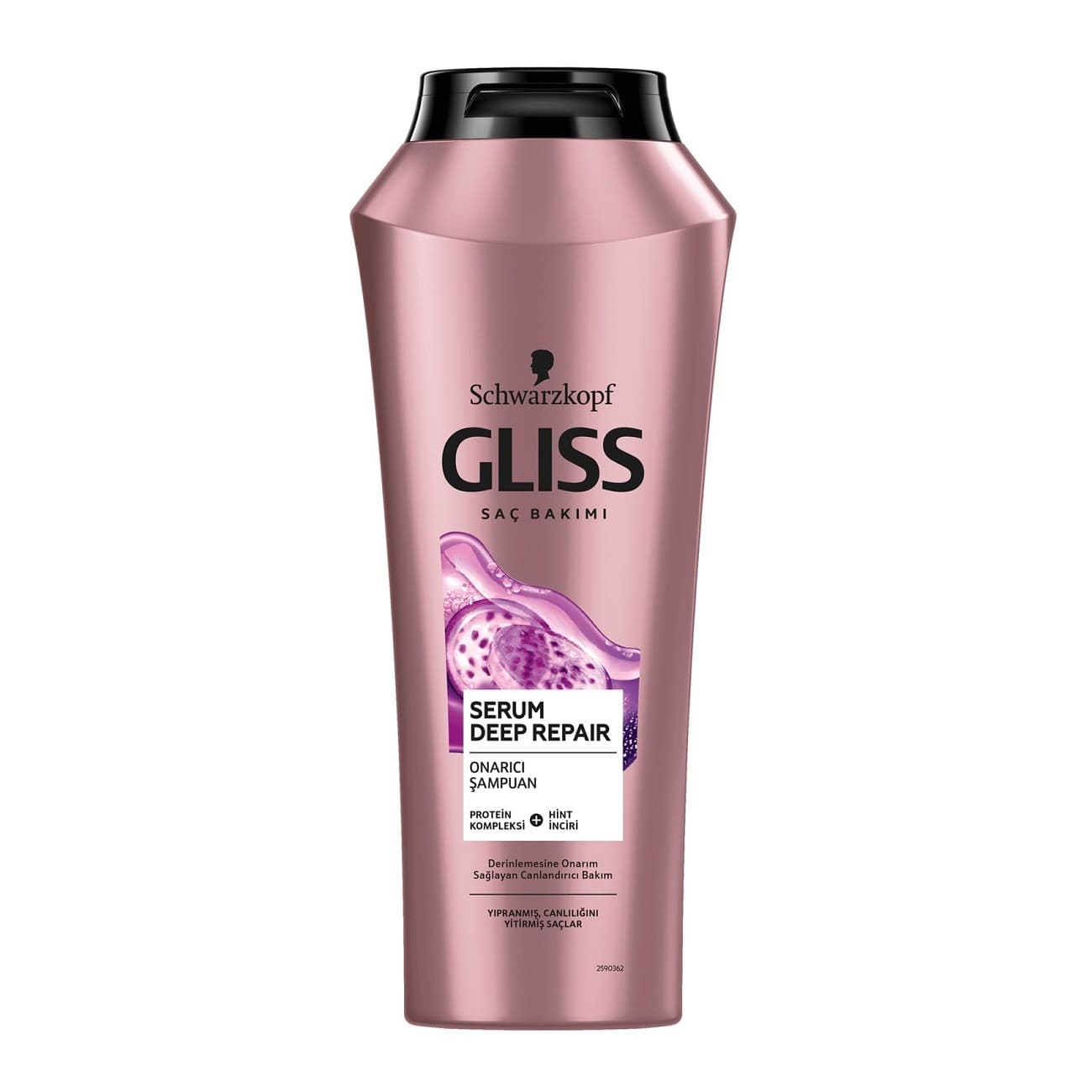 شامپو ترمیم کننده مو گلیس Gliss مدل Serum Deep Repair با حجم ۵۰۰ میل