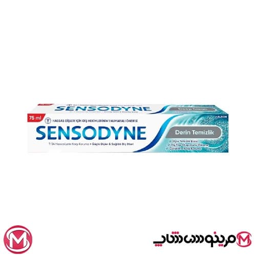 خمیر دندان سنسوداین مدل DEEP CLEAN حجم 75 میل — تصویر ۳