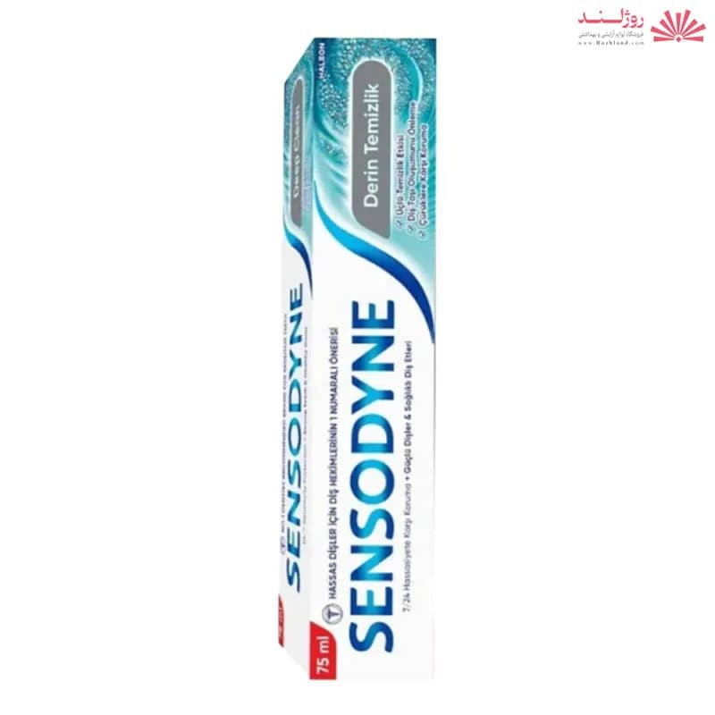 خمیر دندان سنسوداین مدل DEEP CLEAN حجم 75 میل — تصویر ۲