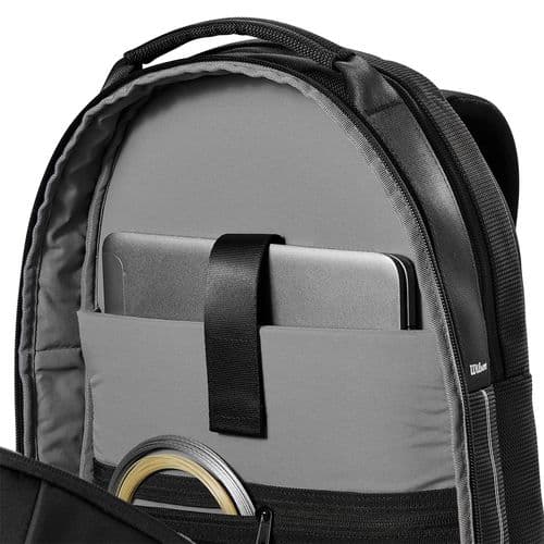 کوله تنیس ویلسون مدل RF Black — تصویر ۶