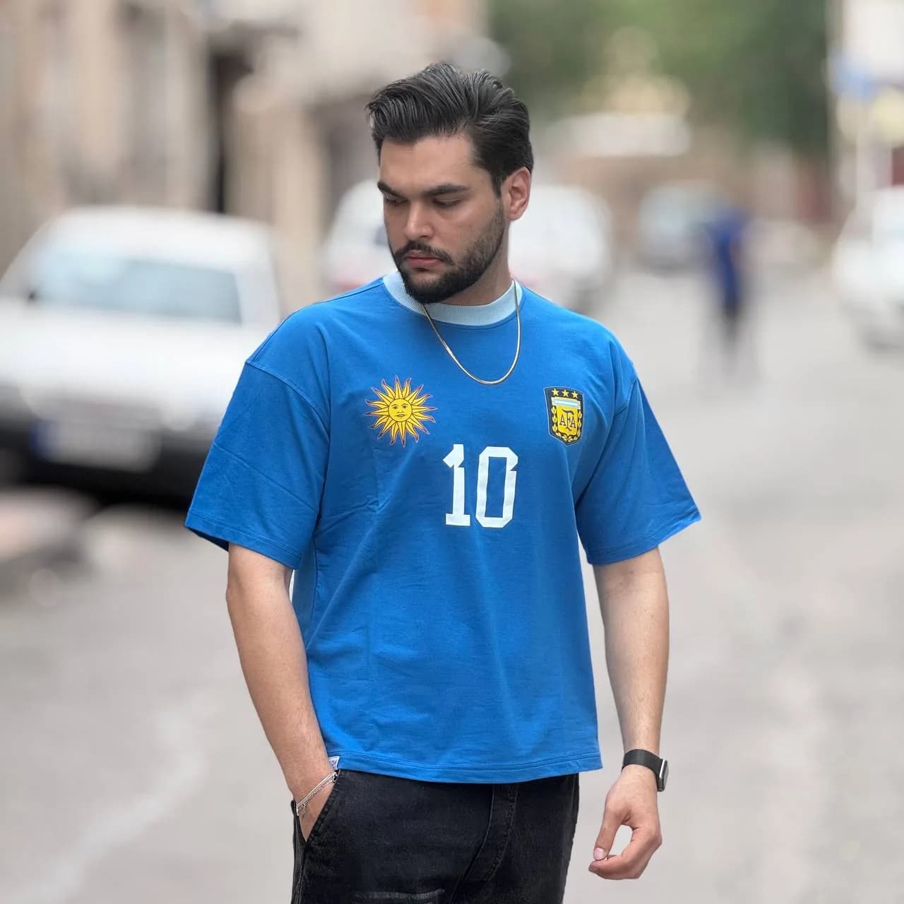 کیت فوتبالی تیم ملی آرژانتین TS-10