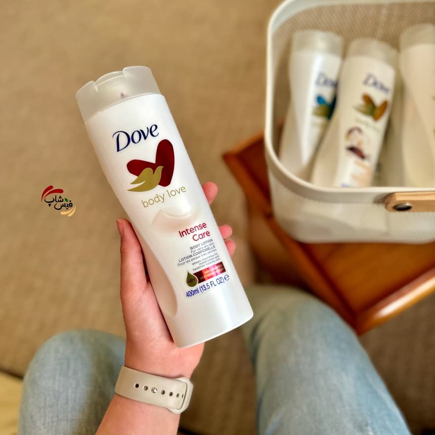 لوسیون بدن داو مدل Intensive (Dove Nourishing Body Care Intensive Body Lotion)