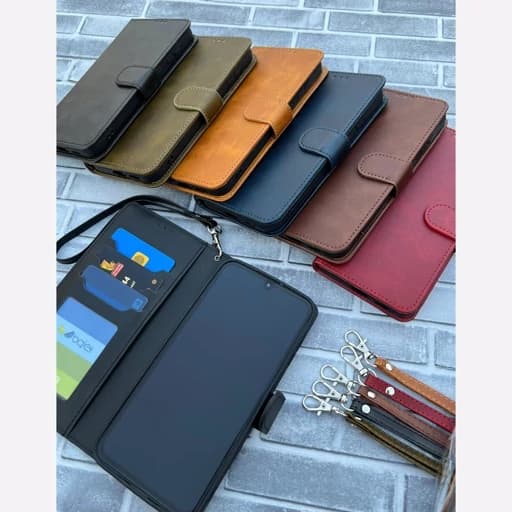 کیف چرم وارداتی سامسونگ مدل J7 Pro — تصویر ۲