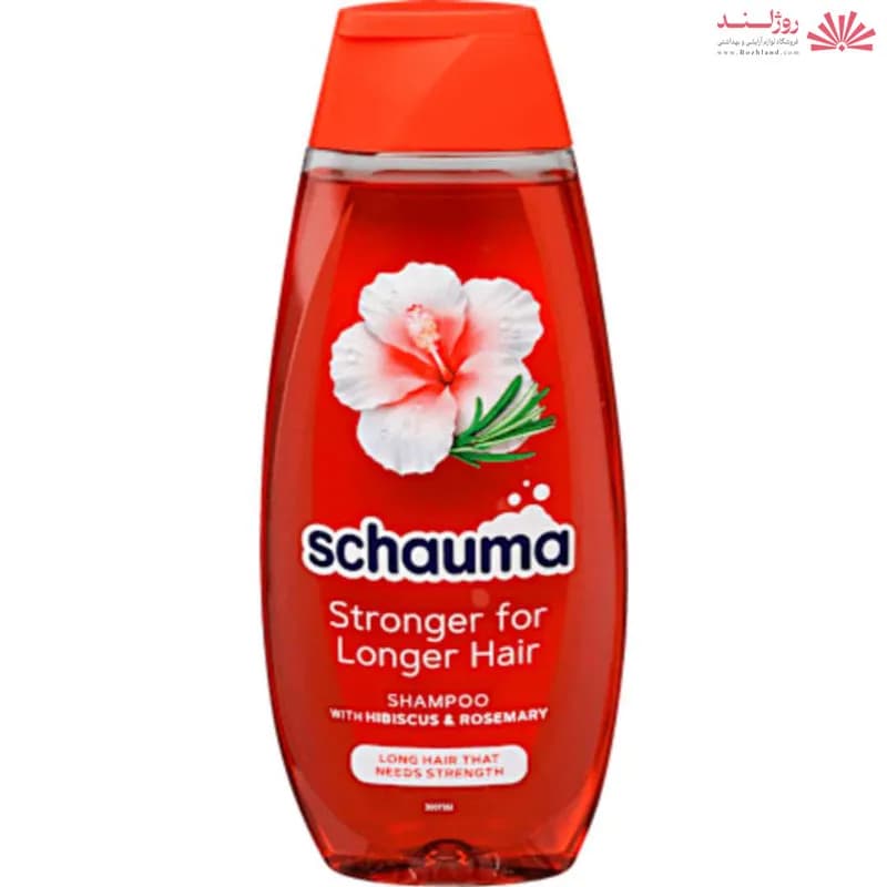 شامپو مخصوص موهای بلند شاوما مدل Stronger for Longer Hair حجم 400 میل