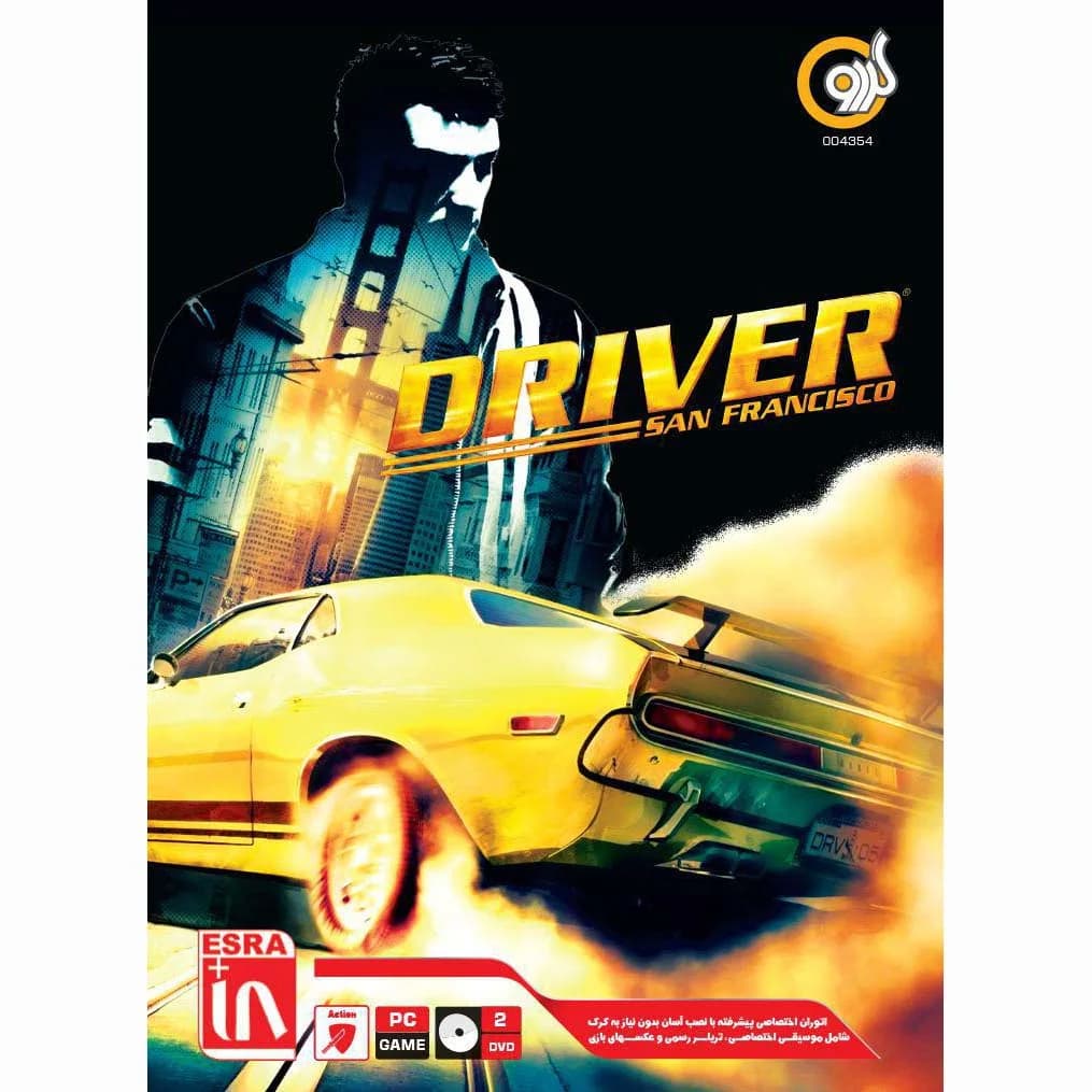 بازی Driver San Francisco گردو 2DVD برای PC