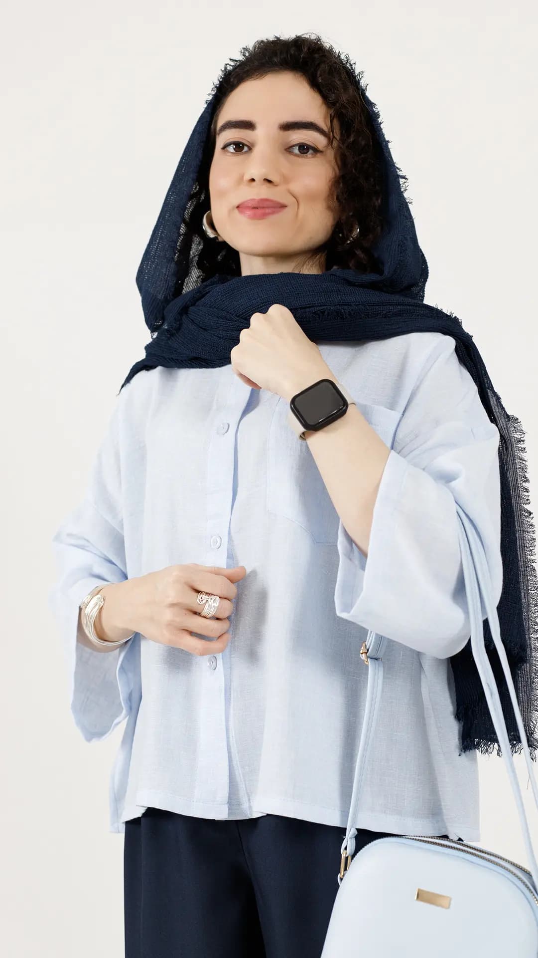 شومیز دونخ لینن آنیتا — تصویر ۲