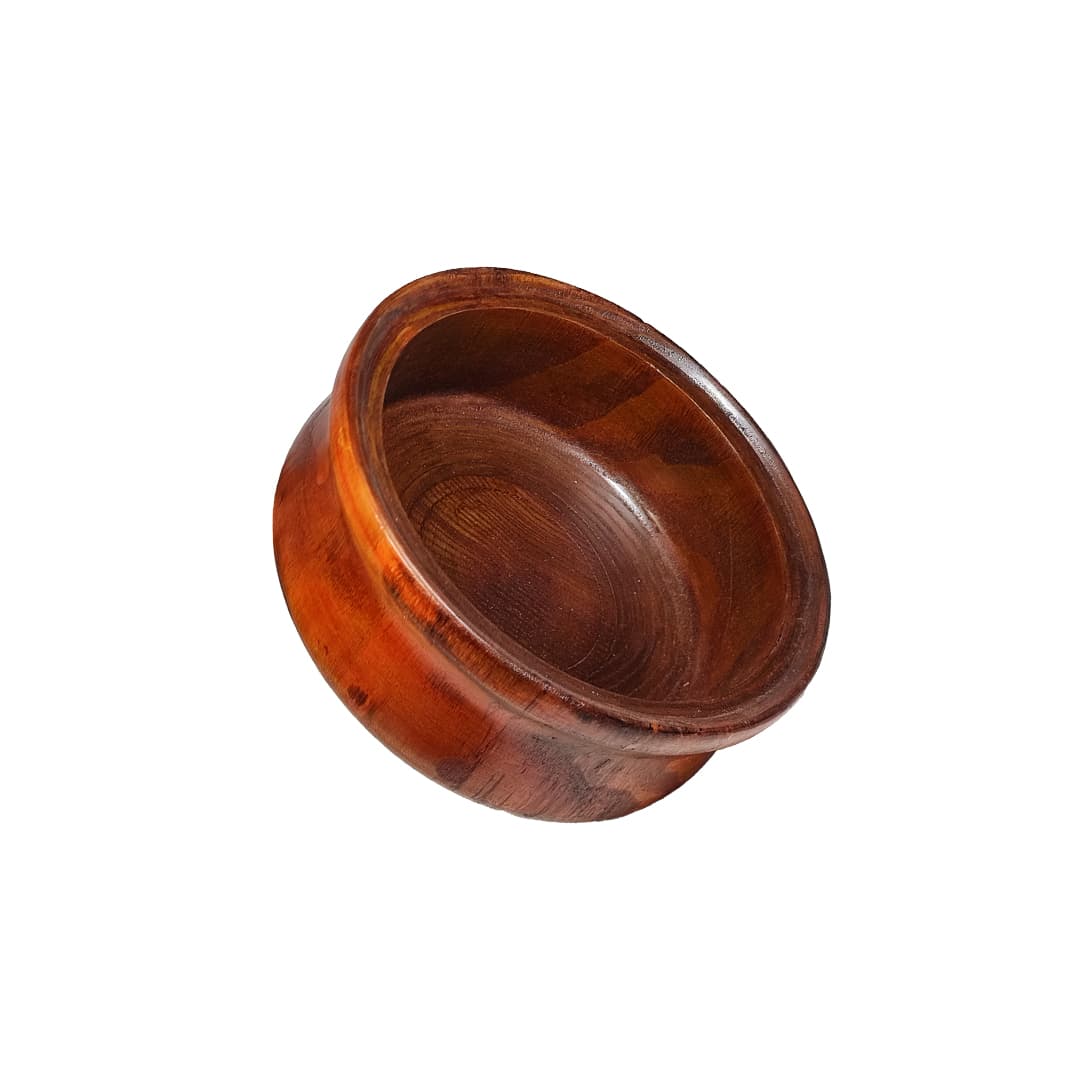 شکلات خوری چوب قرمز قطر 18 سانت — تصویر ۲