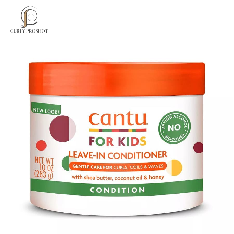 نرم کننده بعد حمام کودک کنتو Cantu Care for Kids Leave-In Conditioner 283g — تصویر ۳
